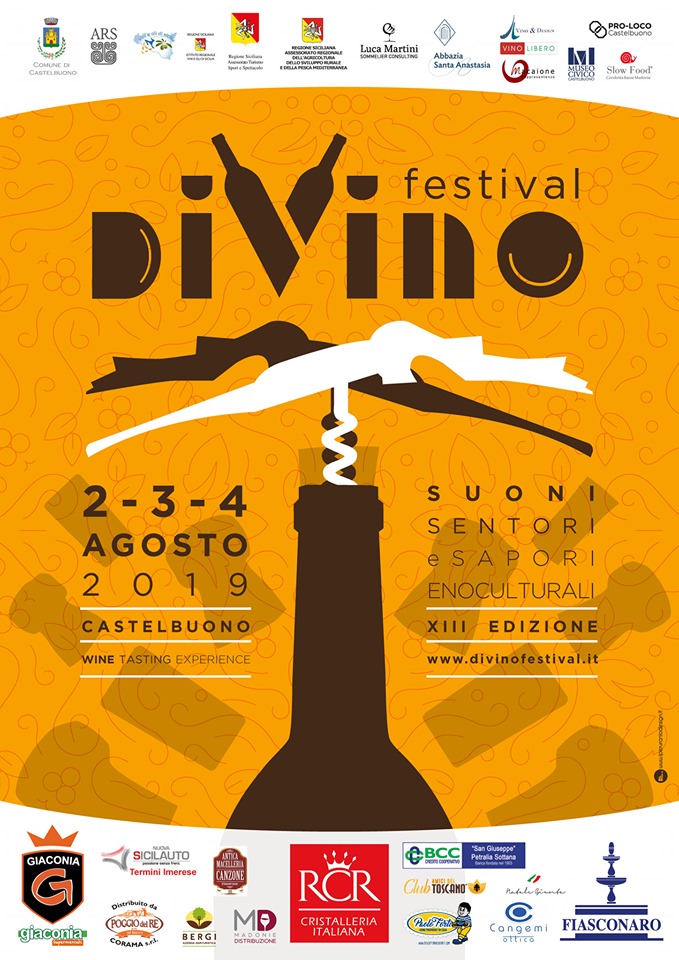 DiVino Festival – 2/3/4 Agosto 2019 a Castelbuono (PA)