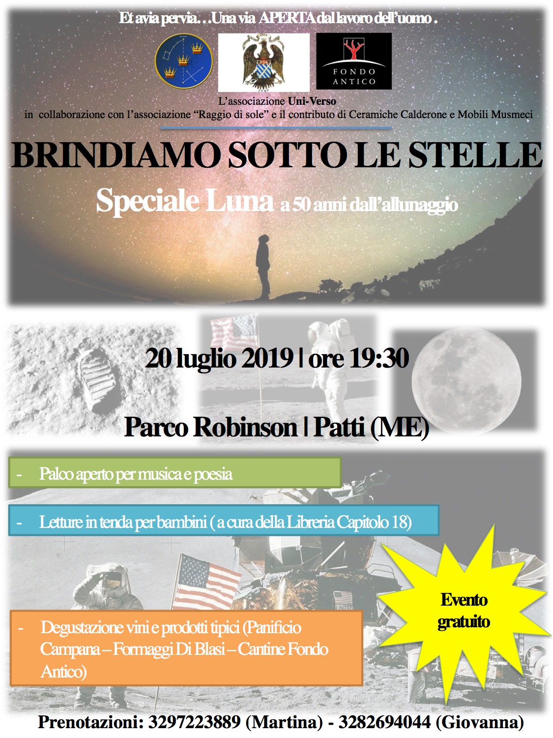 Brindiamo Sotto Le Stelle – Patti (ME)