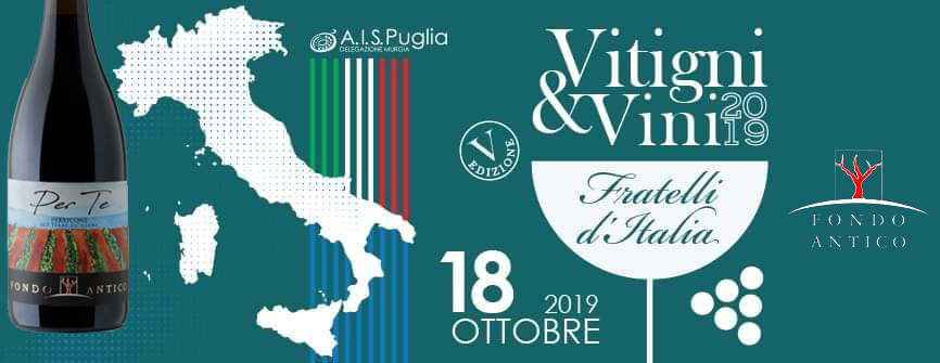 Vitigni&Vini in Puglia 2019 – Castellana Grotte (Ba)