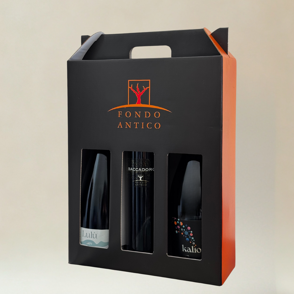 Confezione 3 bottiglie "Spumeggiante e Dolce"